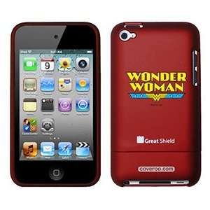  Wonder Woman Logo on iPod Touch 4g Greatshield Case 