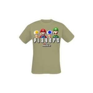   Merchandising   Super Mario Bros. T Shirt Players II (L) Toys & Games