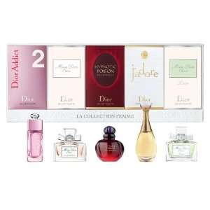    Christian Dior 5 Piece Miniature Gift Set for Women Beauty