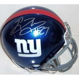  Brandon Jacobs Signed New York Giants Mini Helmet Sports 