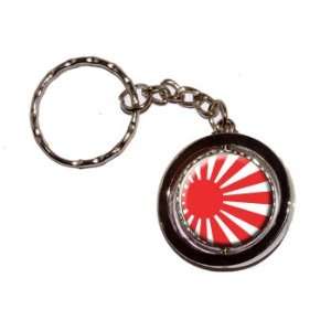  Japan Japanese Rising Sun Flag   New Keychain Ring 