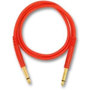  Seismic Audio   Red 36 TS 1/4 to TS 1/4 Patch Cable 