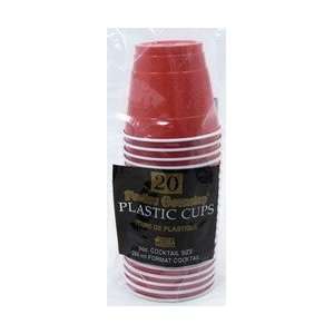  Party Supplies cup 9 oz plastic red 20 ct Toys & Games