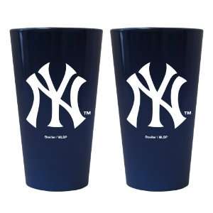  New York Yankees 16 oZ Lusterware Pint