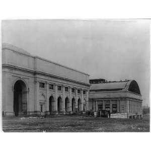  Station under construction,railroad,buildings,projects,Washington DC 