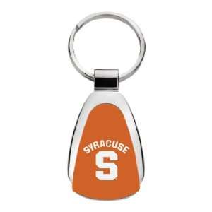    Syracuse University   Teardrop Keychain   Orange