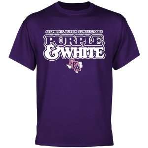  Stephen F Austin Lumberjacks Our Colors T Shirt   Purple 