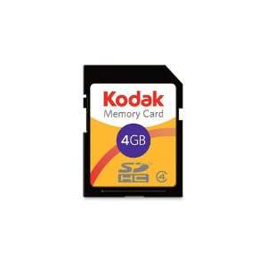  Kodak SDHC 4 GB Class 4 Flash Memory Card (Bulk 