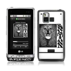   LG Dare  VX9700  Santana  Lion Skin Cell Phones & Accessories