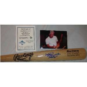  Autographed Mike Schmidt Baseball   BAT HOF 95 Sports 