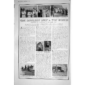 1921 TRISTAN DA CUNHA BETSY COTTON BULLOCK CART FAMINE GERMANY QUAKERS