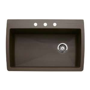   Single Basin Composite Granite Kitchen Sink 440192 3