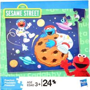   Sesame Street Puzzle   Cookie Monster & Elmo in Space Toys & Games