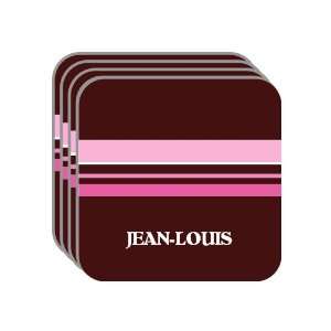  Personal Name Gift   JEAN LOUIS Set of 4 Mini Mousepad 