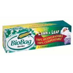  BioBag Compostable Lawn and Leaf Bags (33 Gallons, 10 bags 