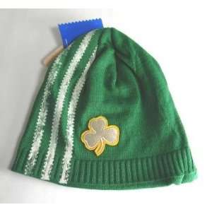    Boston Celtics St. Pattys Day Green Beanie Hat