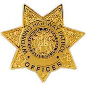  Wyoming Highway Patrol Badge Pin 1 Arts, Crafts & Sewing