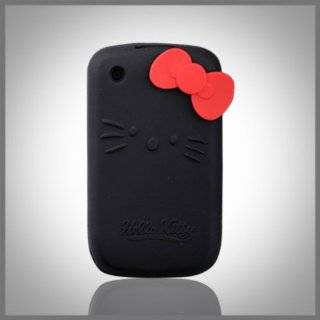 Hello Kitty Black Silicone w bow (bow color may vary) Flexa silicone 