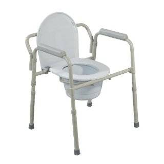   in 1 Steel Commode Toilet Safety Rails