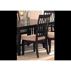   Mission Style Cappuccino Finish Wood Dining Side Chairs Home