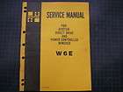 HYSTER W6E Tractor Towing Winch Repair Shop Service Manual workshop 
