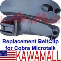 2X REPLACEMENT BELT CLIP for COBRA MICROTALK Radio NEW  