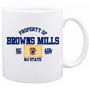 New  Property Of Browns Mills / Athl Dept  New Jersey Mug Usa City 