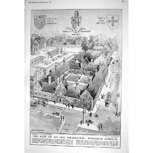  1922 WHITGIFTS HOSPITAL HOLY TRINITY CROYDON ALINGTON 