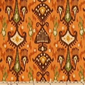  54 Wide Robert Allen Indoor/Outdoor Kathandi Cinnabar Fabric 