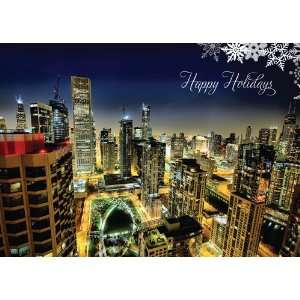  Chicago Metro Evening Holiday Cards