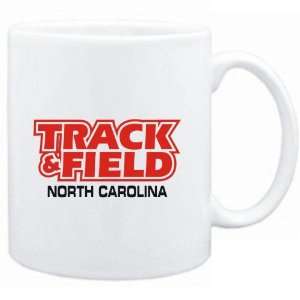  Mug White  Track and Field   North Carolina  Usa States 