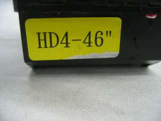 HD4 46 Projection Television Optical Block  