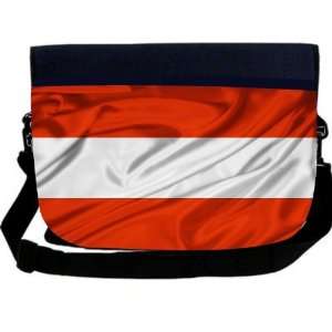 Austria Flag NEOPRENE Laptop Sleeve Bag Messenger Bag   Laptop Bag 