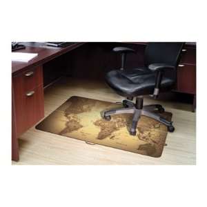  ES Robbins Design Series World Map Hard Floor Foldable 
