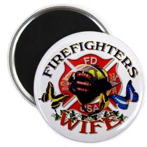  2.25 Magnet Firefighters Fire Fighters Wife with 
