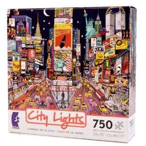  City Lights Puzzle New York City Toys & Games