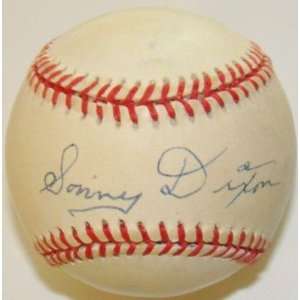 Sonny Dixon Autographed Baseball   AL SENATORS   Autographed Baseballs