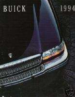 Mint Condition 1994 BUICK FULL LINE Brochure 94  