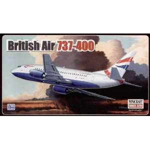   737 400 British Air Commercial Airliner 1 144 Minicraft Toys & Games