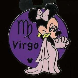 Disney Pin WDW 2012 Hidden Mickey *Zodiac* Series   Virgo Minnie 