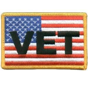   WITH US FLAG Veteran Military Biker Patch Patches 