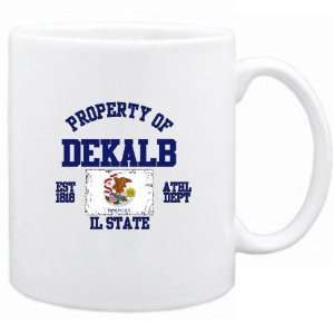   Property Of Dekalb / Athl Dept  Illinois Mug Usa City