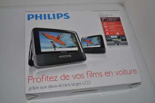 Philips PD7012 Double Screen 7 Portable Car DVD  Player 