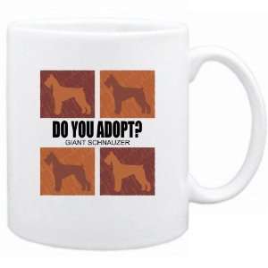  New  Do You Adopt Giant Schnauzer ?  Mug Dog