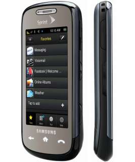 Samsung Instinct M810 S30   Blue (Sprint) Cellular Phone   Used 