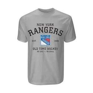  Time Hockey New York Rangers Arch Short Sleeve T shirt   New York 