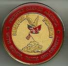 USMC Det Gunnery Sergeant Mojave Viper Challenge Coin items in Randys 