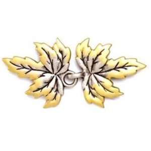  Buckle Leaves Antique Silver By The Each Arts, Crafts 