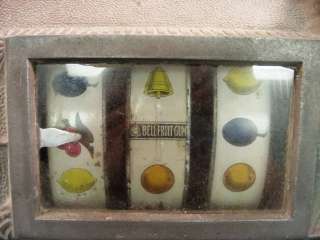 1910 MILLS NOVELTY CO. Antique Slot Machine Bell Fruit Gum Chicago 5 