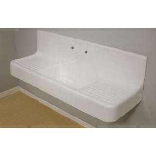 Clarion Farmhouse Drainboard Sink by Strom Plumbing  